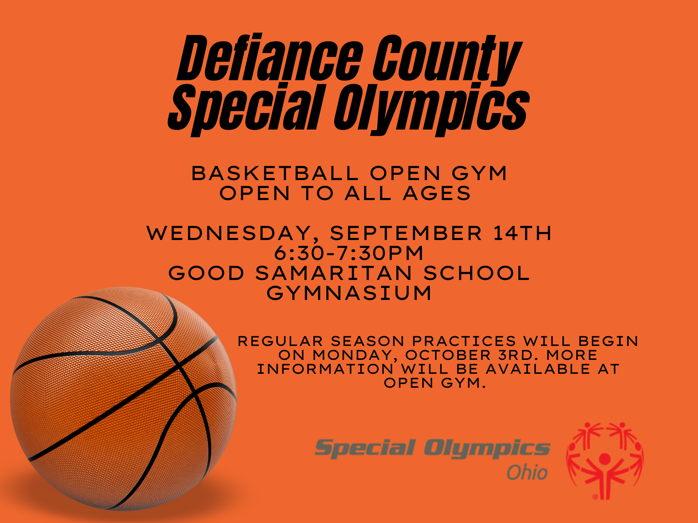 2022 S.O. Basketball Open Gym